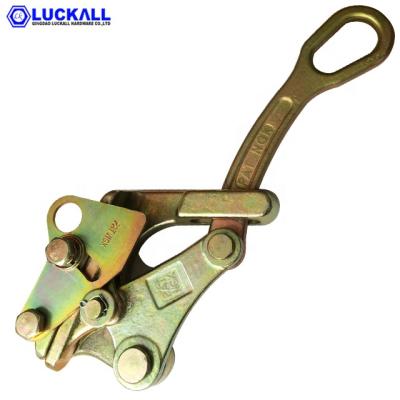 China Metal Rope Puller Ratchet Tightener 1 Ton Cable Grip for sale