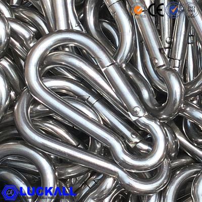 China Heavy Industry 304 Stainless Steel Metal Snap Hook Brass Single Hooks 6MM for sale