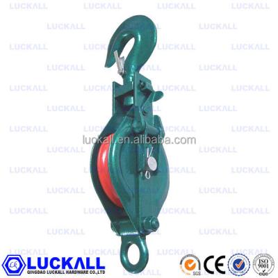 China Pulley Block Swivel Sheave Eye Steel Triple Pulley Block for sale