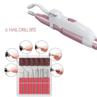 China High quality 20000 rpm electric nail drill machine rose nail drill red nail drill for nail salon for sale