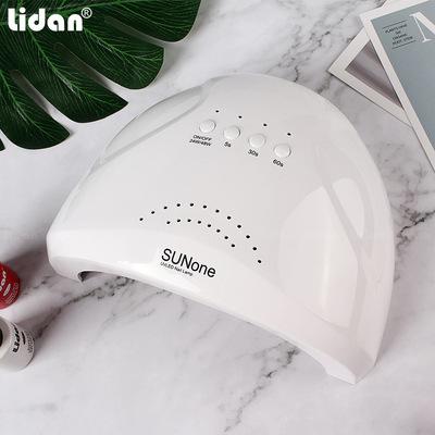 China Oil Quick Dry Glue Nail Induction Machine 48W Therapy Light Nail Lamp Factory Price UV Lamp Quick Drying UV Lamp for sale