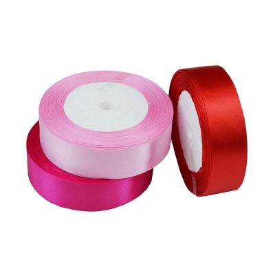 China Wholesale 2.5cm Recyled Colored Flower Tissue Flower Bouquet Making Wrapping Silk Ribbon Suitable Wrapping Silk Ribbon for sale