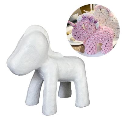 China Beautiful Gifts Foam Beast Foam God Foam Flower Soap Plastic Handmade Decorative Flower Rose Unicorn Mold for sale