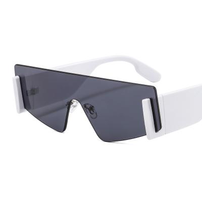 China 2022 new fashion trend men's oversized rimless flank sunglasses shades sunglasses for sale