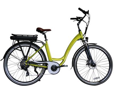 China Lady Electric Bicycle Pedal 700C Aluminum Alloy 28 Inch Assisted Electric Bike Electric Bicycle For Adults for sale