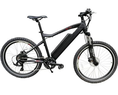 China Aluminum alloy 26 inch 48v 350w 500w motor full suspension electric mountainbike electric mountainbike for sale