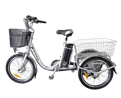 China Carbon Steel 20 Inch Hot Sales 3 Wheel Electric Bicycle Tricycles Three Wheel Electric Bike 3 Wheel For Adults for sale