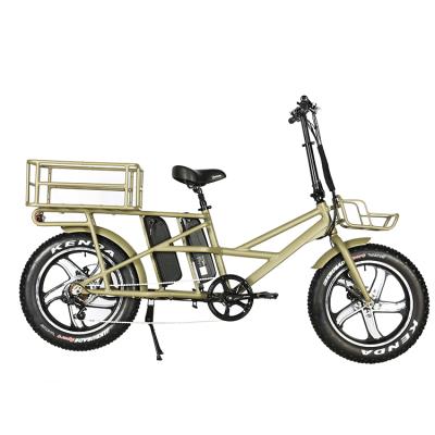 China Long Range 120Km Multifunctional Electric Cargo Bike With 20