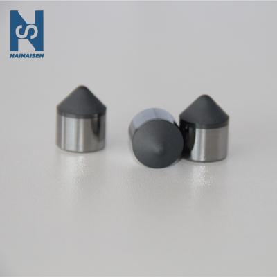 Cina taglierina del carburo di tungsteno dell'inserzione del diamante di perforazione della roccia di 6mm PDC in vendita