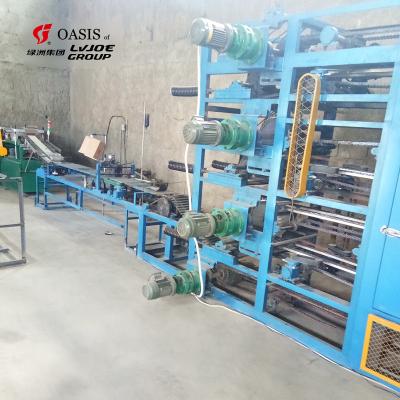 China Building Material Shops 2-4 Tons Per 8 Hours Fully Automatic Mild Carbon Steel Consumables Diameter 1.6 Mm Electrode Machine for sale