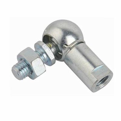 China Mechanical Industrial Zinc Coated Carbon Steel Material Stainless Steel Ball Joint Threaded Rod End for sale