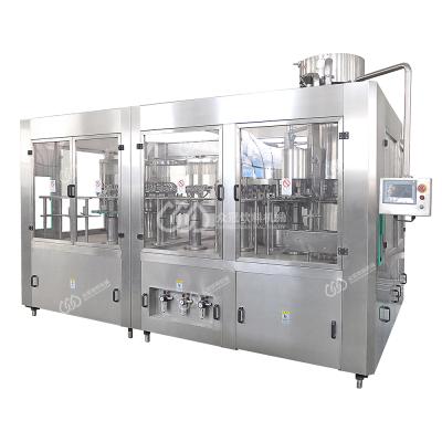 China Glass Beverage Cocktail Carbonated Drinks Bottle Filling Machine /Carbonated Soft Drinks Making Machine for sale