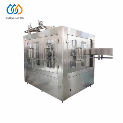 China Beverage Automatic Metal Screw Cap CE Standard Juice Filling Machine Fresh Juice Bottle Filling Machine Price for sale