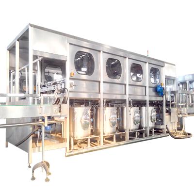 China 5 Gallon Distilled Water Food Filling Machine / 5 Gallon Bottle Production Line for sale