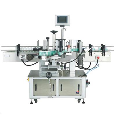 China Automatic Beverage Quality Assurance Roll Bottle Self Adhesive Sticker Labeling Machine For Beverage Packaging for sale