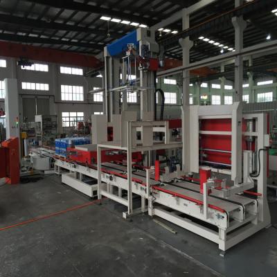 China Pet Bottle Palletizer High Speed ​​Stacking Food Packing Line Machine for sale