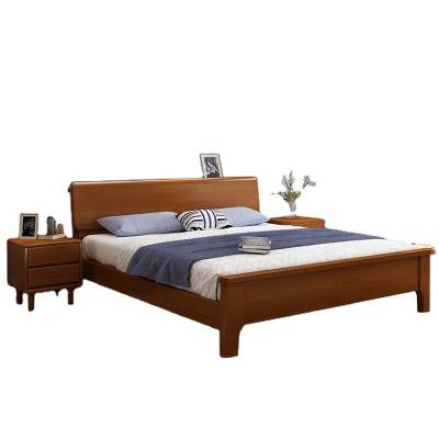 China Adjustable Custom Wooden Beds Solid Wood Storage (Height) Bed Made Of Wood for sale