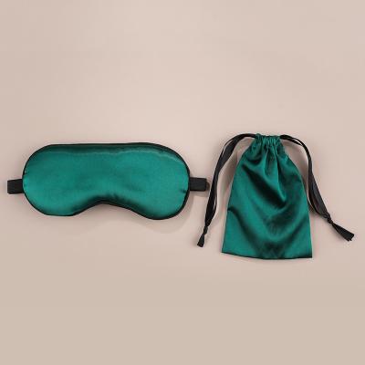 China Anti-puffiness Wholesale Travel Sleeping Luxury High Quality Comfortable Embroidered Silk Eye Mask for sale