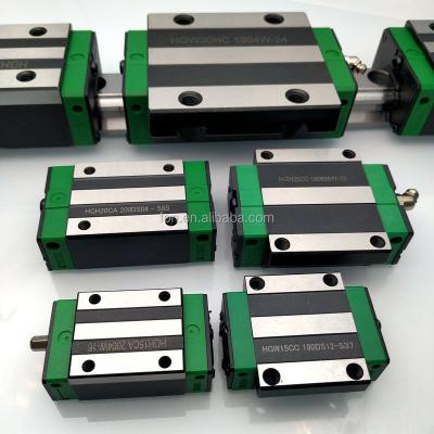 China Smooth Motion Hg 15,20,25,30,35,45,55 Slide Block 3 d Printer Guide Rail Bearing for sale