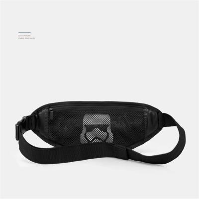 China Good Price Solid Color Waterproof Nylon / Polyester Striping Various Uses Fanny Pack Waist Bag for sale