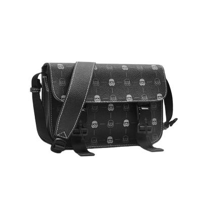 China Polychromatic Polyvinyl Chloride/Polyvinyl Chloride Direct Selling Polyester Lining Wear Resistant Cross Messenger Bag Products for sale