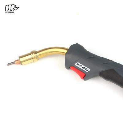 China INWELT MIG401D Torch Manufacturer Portable Water Cooled CO2 Welding Chinese Welding Blowtorch With Euro Adapter for sale