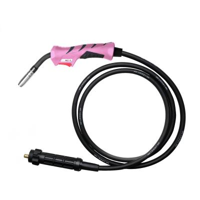 China European Air Cooled MIG Gas Welding Torch CO2 15AK Welding Torch/Magnetic New Product Welding Gun Fires Pink Customization for sale