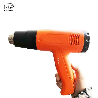 China Inwelt 1600W temperature adjustable electric heating gun heatgun shrink wrap hot air heat gun hot air soldering station for sale