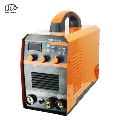 China INWELT High Efficiency IGBT Welder Muttahida Majlis-e-Amal TIG-250 Argon Arc Mini Welding Machine Multifunction Welders for sale