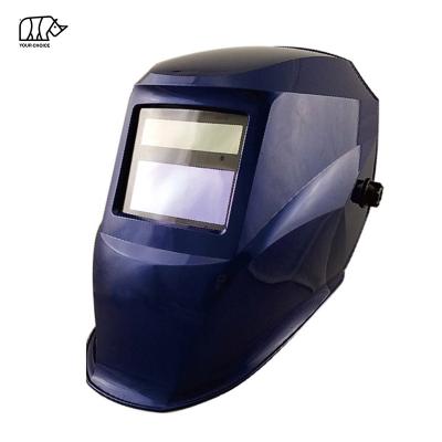 China Big Sight Function True Color Shade Adjustable Automatic Light Weight Protective Electric Solar Welding Helmet for sale