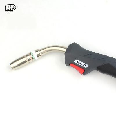 China China INWELT Torch Euro Style Gas Welding Welding Manufacturer Cooled MIG25 CO2 Torch with New Design for sale