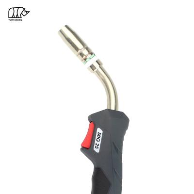 China INWELT Good Quality Cheap Mix 25KD MB25 Adapter Euro CO2 MIG Welding Gas Cooled Cooled Torch for sale