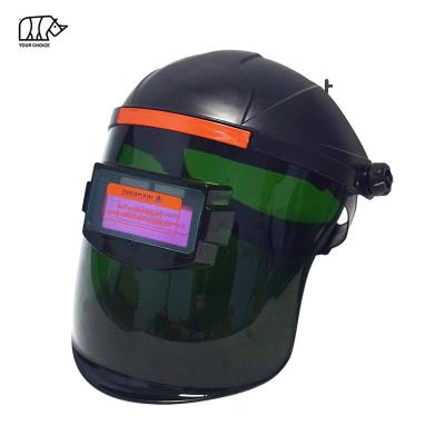 China INWELT DIN11 Shade Hard Hat Dark Auto Dimming Helmet Solar Powered Cheap Welding Mask 108*50mm for sale