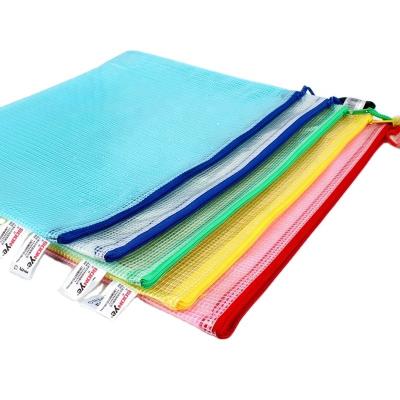 China Schools & Offices Factory Nylon Pencil Case Pouch Customize Printed, Pencil Case With Zipper, Mesh Zipper Pockets for sale