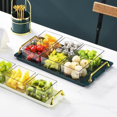 China Sustainable Serving Trays And Trays CC Fruit Christmas Tray for sale