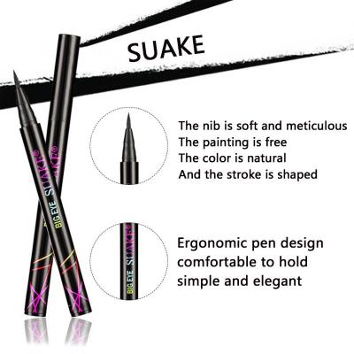 China Pen Waterproof Black Liquid Waterproof Adhesive Eyeliner for sale