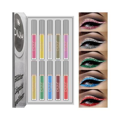 China Waterproof Shiny Diamond Colored Eyeliner Pen for sale