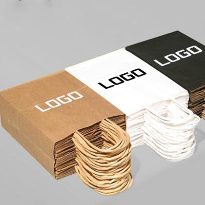 China Recyclable Kraft Bag Recycled Brown Paper Bag for sale