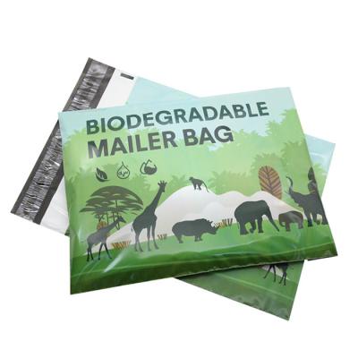 China poly postage ads 100% biodegradable tear proof mailing bags for sale