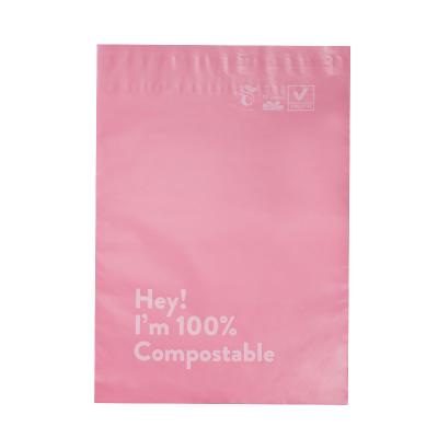 China 100% Compostable Waterproof Eco-friendly Express Delivery Postage Mailing Mailer Biodegradable Mailing Bags for sale