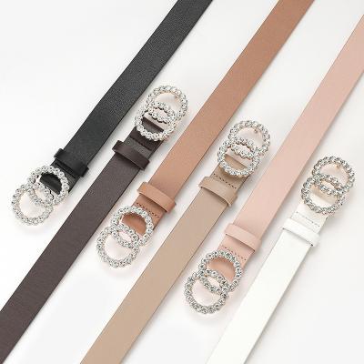 China Fanshion 2021Wholesale Cheap Luxury Brand Women's Belt Chann Fashion Zinc Alloy Belt for sale