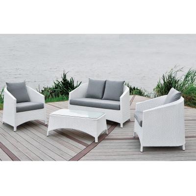 China Poly Outdoor Use Miami Rattan Outdoor Furniture for sale