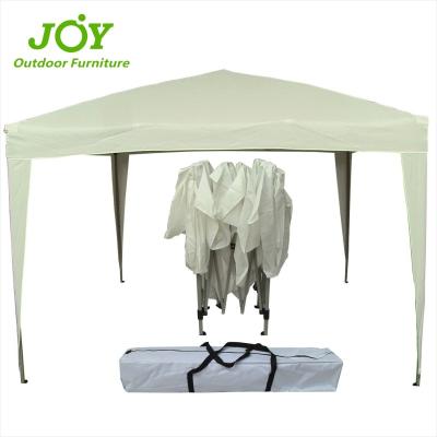 China Easy Assemble Automatic Instant Folding Steel Gazebo Canopy Tent With Carry Bag 10' x 10' Gazebo for sale