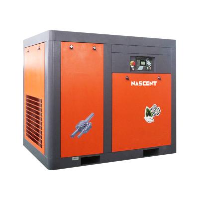 China Lubricated Compressors 75kw 100hp 8 Bar Direct Drive Ip54 Motor Screw Air Compressor With Long Term Warranty for sale