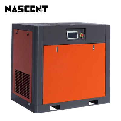 China High Quality Lubricated 7.5kw 22kw 37kw Slient Variable Speed ​​Drive Vsd Industrial Rotary Screw Air Compressors for sale