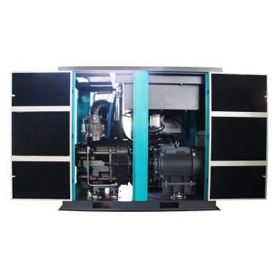 China Vsd Sales Lubricated Incipient Industrial Two Stage Screw Compressor 2 Stage 132kw Screw Air Compressors for sale