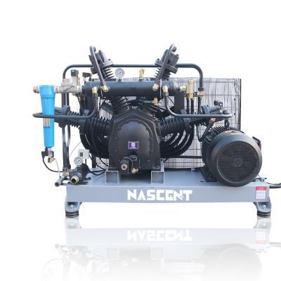 China Heavy Duty Vertical Type Piston Compressor 15kw 18.5kw 22kw High Pressure Booster High Pressure Air Compressors With 30bar for sale