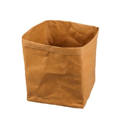 China Wholesale Washable Nordic Firm Washable Fruit Storage Paper Bag Biodegradable and Craft Paper Bag Plant for sale