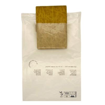 China 100% Biodegradable Wholesale Biodegradable Bags Self Adhesive Translucent T-Shirt Bags Biodegradable PLA Plastic Bag for sale