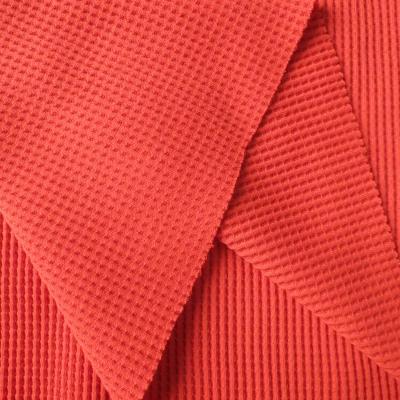 China Factory Direct Sale Winter Orange Tear-resistant Knitting And All Cotton Walf Checks Series Fabric for sale